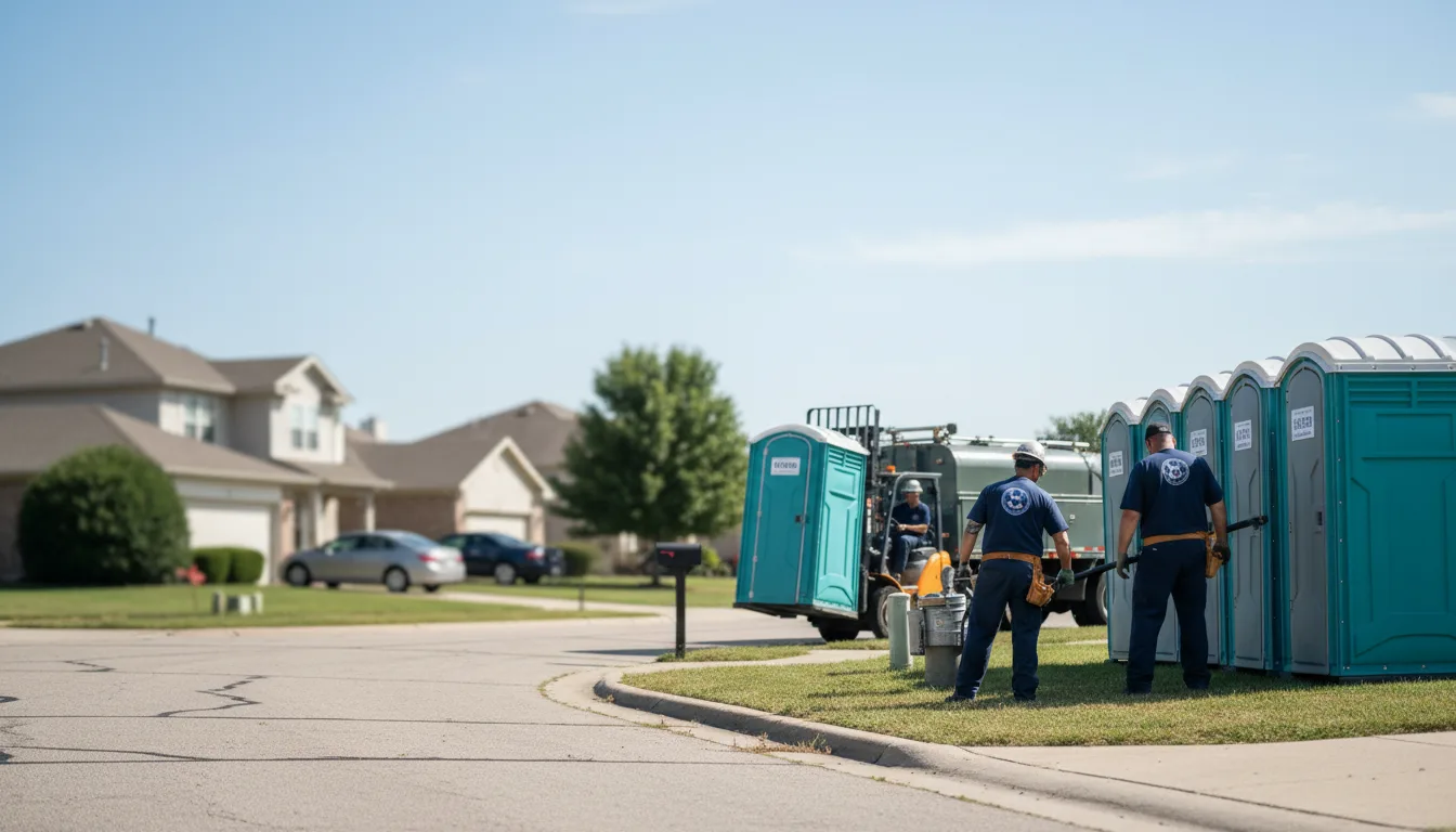 Porta Potty Rental in Kincaid, IL near me